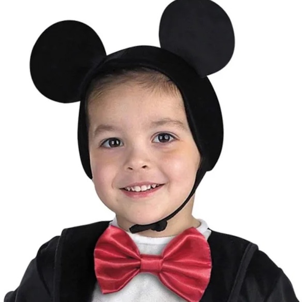 Disney Black and Red Mouse Ears Costume